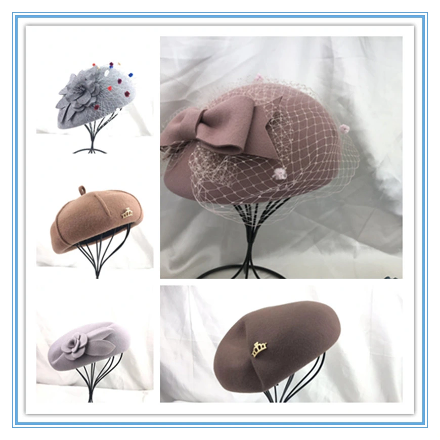 Wool Felt Cloche Hat for Women Wholesale