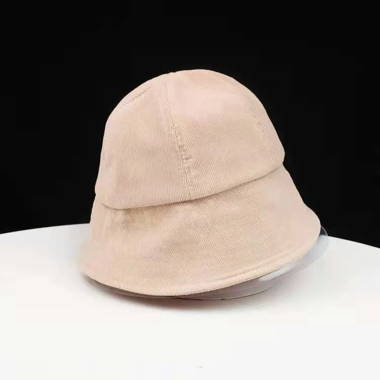 Polyamide Corduroy 6 P Crown Fashion Bucket Hat BSCI Factory