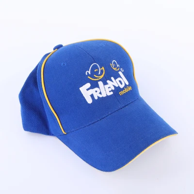 Gorra de camionero con logotipo bordado, gorra de béisbol de moda deportiva de seis paneles