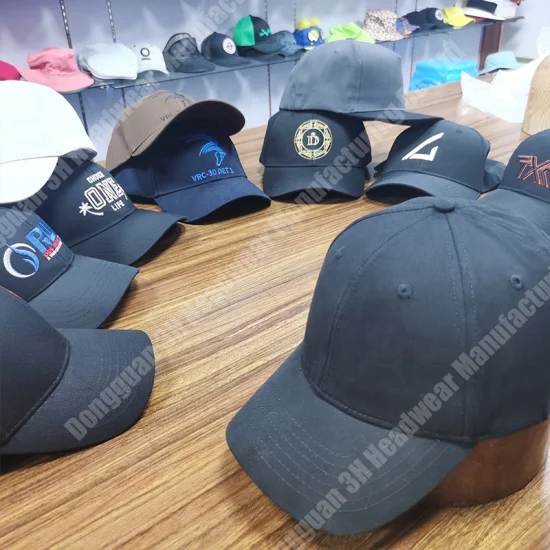 3hcap, gorras de béisbol ajustadas lisas a la moda de alta calidad, gorras ajustadas flexibles en blanco personalizadas, sombreros